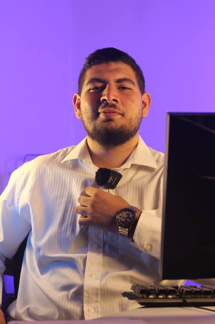 Ali Hassan Tarhini at the CodexLab studio